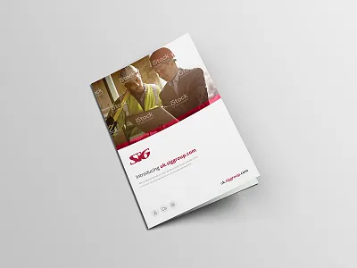 Alternate front cover - corporate brochure brochure corporate print