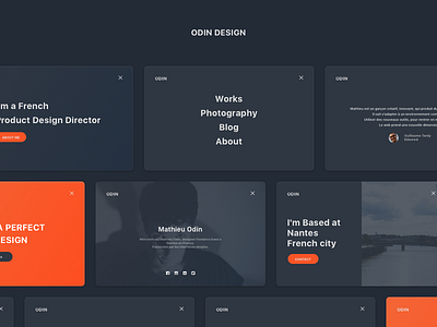 Odin design - For practice design mathieu nantes odin ui ux