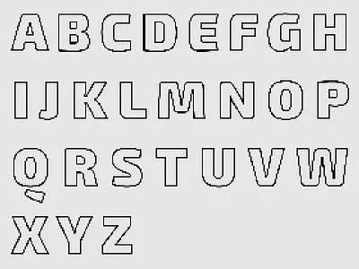 Degradation 2 digital font glitch pixel type typeface typography