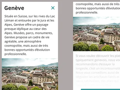App screens mobile ui