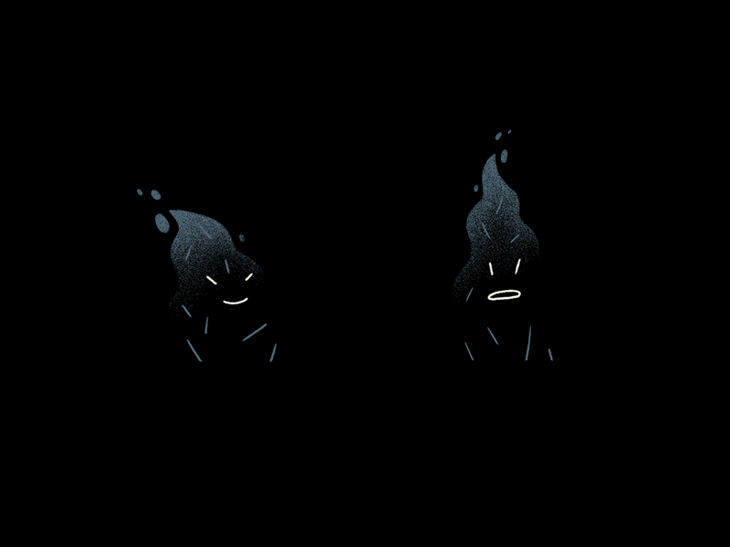 Yule characters study characters illustration yule log