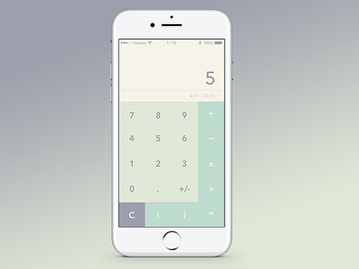 Daily UI Challenge #004 calculator daily ui uiux user experience design user interface design