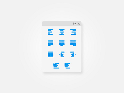 • align • align arrange icon paragraph text vector