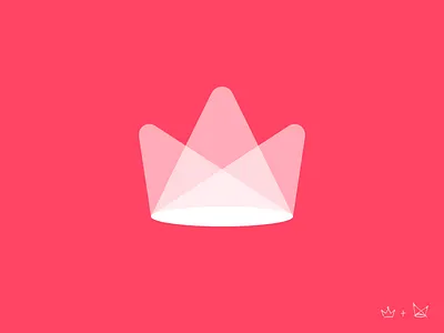 Interest Classes App Logo app icon brand crown icon interest classes ios logo process spotlight