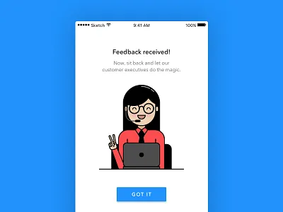 Customer Care app care customer design ios material ui