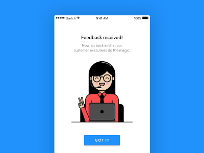 Customer Care app care customer design ios material ui