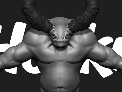 Horky 3d behance character character design cute funny monster