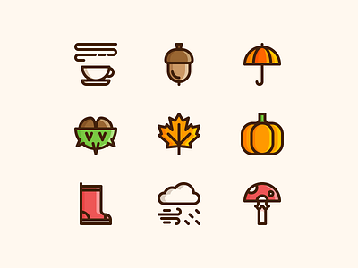 Autumn Icons