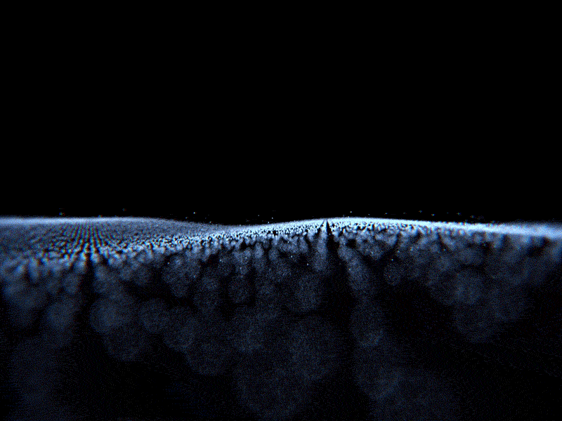 Wave loop 3d blur c4d gif loop points wave