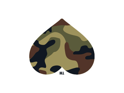 Hypeloveyou: Camo Heart camo heart hypeloveyou icon logo pink vector