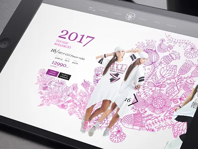 My77 responsive website design concept clothes clothing fashion girl mobil my77 responsive shop webdesign website