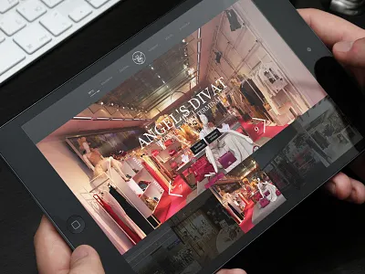 My77 responsive website design concept clothes clothing fashion girl mobil my77 responsive shop webdesign website