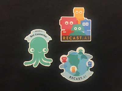 Stickers bot illustrations planet stickers