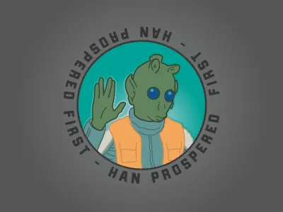 Han Prospered First illustration star wars