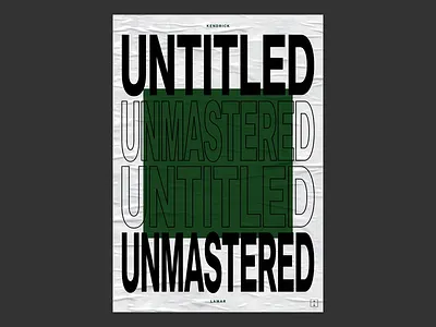 Untitled, Unmastered 2016 album bauhaus brutalist hip hop kendrick kendrick lamar list minimalism music
