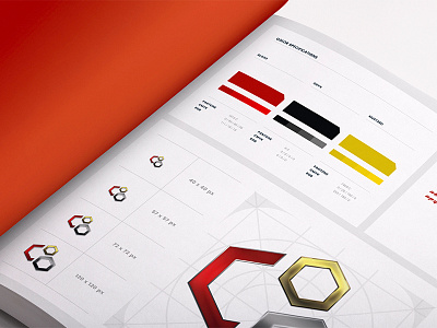 Branding for Fuel Factor brand brandidentity branding brandsheet color palette logo
