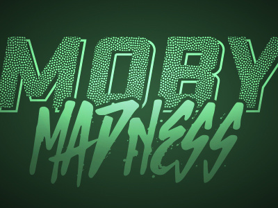 Moby Madness Type basketball colorado colorado state university csu green madness moby rams state texture type typography