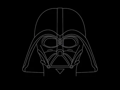 Darth Vader darth vader illustration movie rogue one star wars