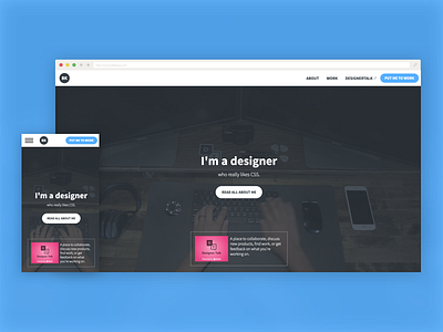 bobbykane.com Refresh designer flat personal site portfolio redesign sketch ui
