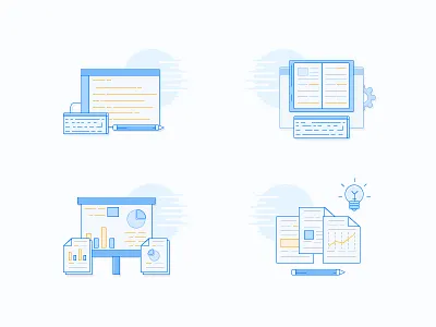 project icon book data icon keyboard