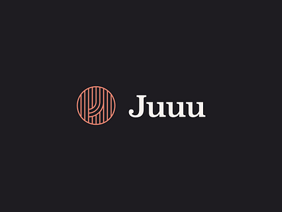 Juuu Logotype j juuu letter line logo logotype