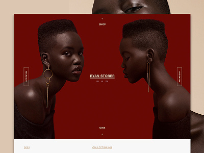The Ryan Storer Experiment clean fashion jewelry minimal red
