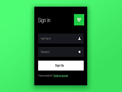 Freebie : Signin Form User Interface download form free freebie login psd signin ui ux