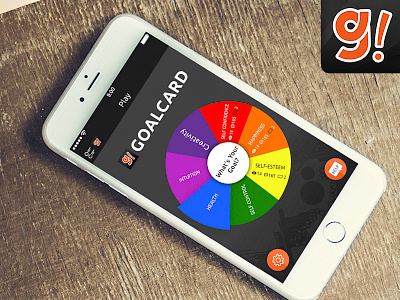 Goalcard App Mockup