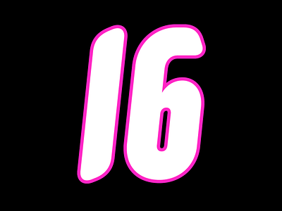 Advent calendar 16 16 advent calendar athletic design fonts sports