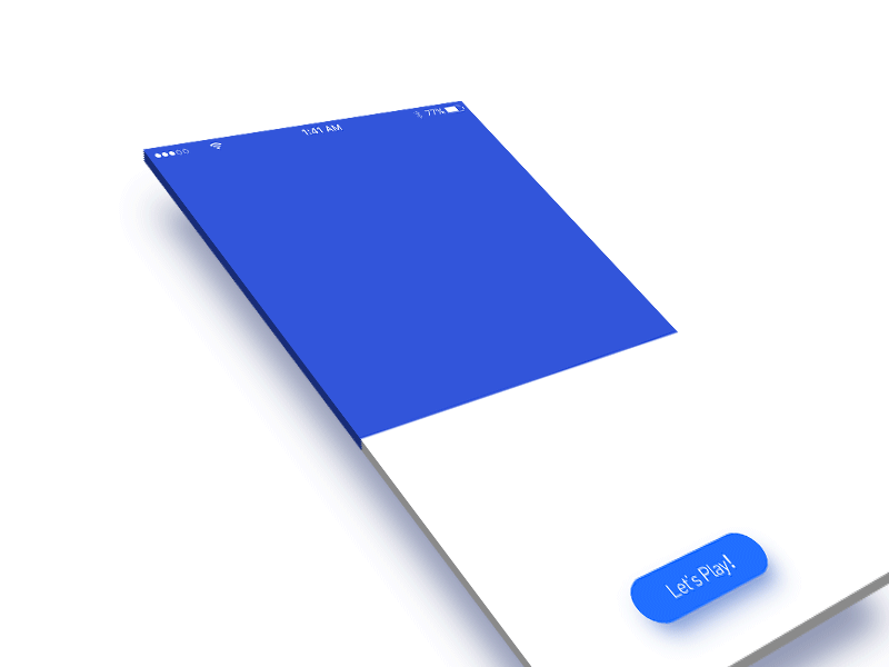 Let‘s play！ animation