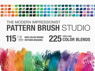 Photoshop Breakthrough! Modern Impressionist Brush Studio breakthrough brush digital art digital painting illustration impressionist photoshop