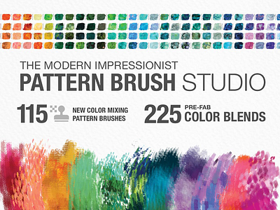 Photoshop Breakthrough! Modern Impressionist Brush Studio breakthrough brush digital art digital painting illustration impressionist photoshop