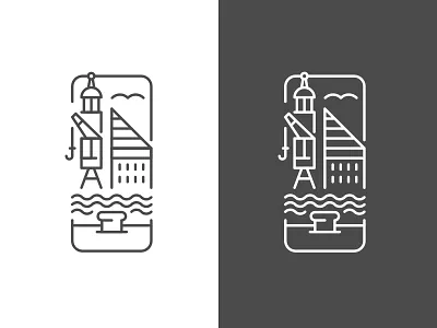 Hansestadt Hamburg Vignette church city crane elbphilharmonie hafencity harbour hh michel river elbe seagull