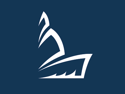HLWW Laker Athletics Concept boat branding l laker logo navy blue ship water