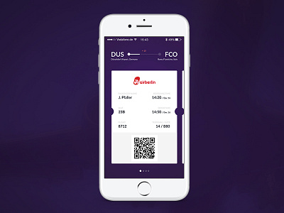 Boarding Pass boarding boardingpass dailyui dailyui024