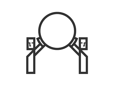 Teamwork figure icon illustration