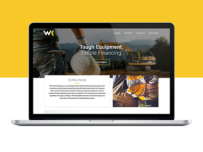 New Website for WK FInancial Group web web design