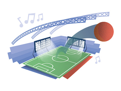 Stadium entertainment football music stadium