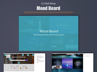 Bali Wrap - Mood Board best design designer ethnography india mobile mood broad portfolio research user experience ux wireframe