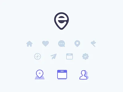 Event Theme Icons date discover events geo icon icons location pin set theme user wordpress