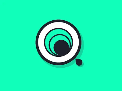 @_vent 17 - Q circle eye outline q sinnerschrader symbol tunnel type typo vector