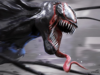 VENOM by Dopepope 3d character comics dopepope model monster movies spiderman venom zbrush