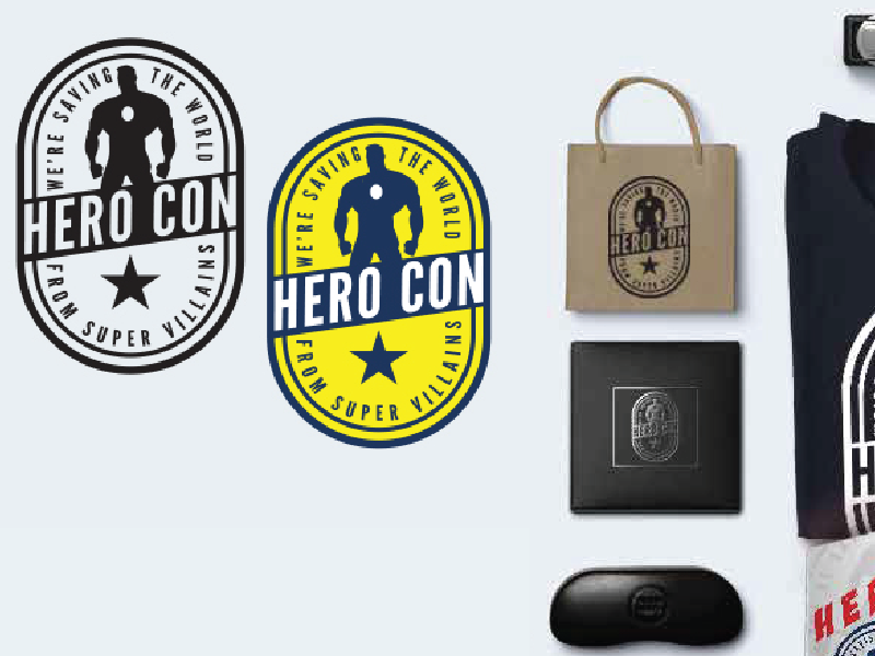 Example of HeroCon logo I made
