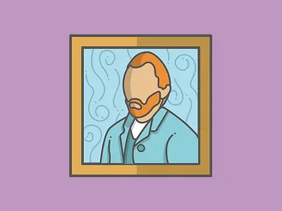 Van Gogh artist painting portrait van gogh vincent