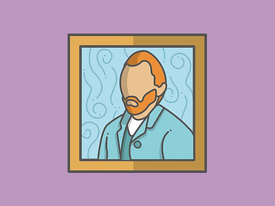 Van Gogh artist painting portrait van gogh vincent