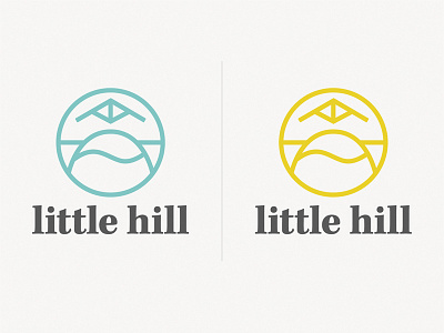 Little Hill Logo Concept brand branding design graphic design identity illustrator logo logo design minimal