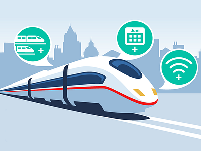 Train to promote new services germany rail train train travel travel