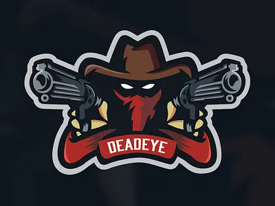 Deadeye Client Mascot adobe illustrator esports logo illustration mascot sports logo sports mascot
