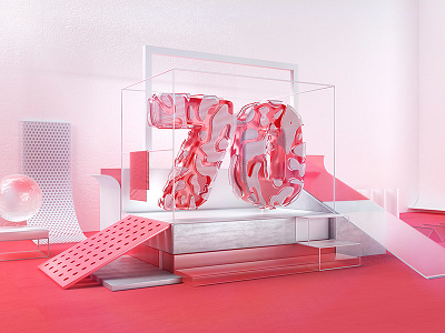 Fonestar 70 Anniversary 3d 70 cgi color fonestar jvg life red render still