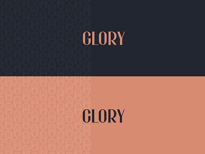 GLORY art collective custom deco design modern typography